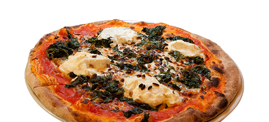 Pizza 16. Spinaci e Ricotta - Salino