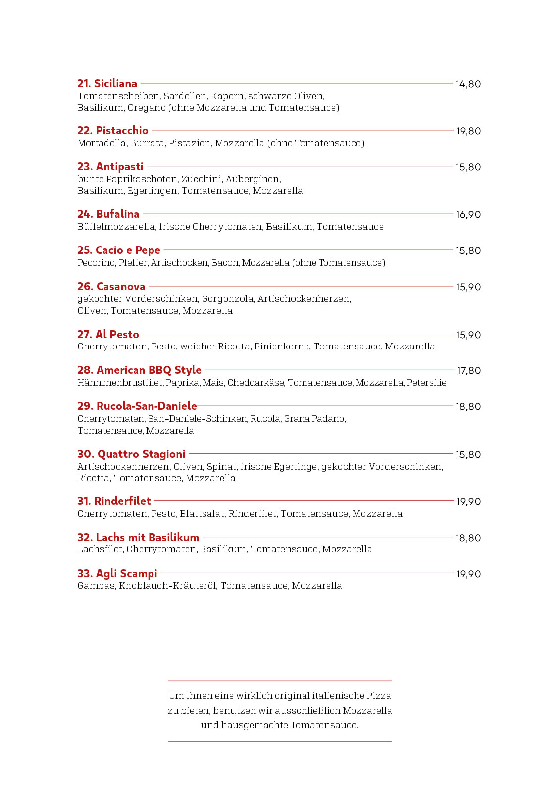 Pizza Trendsetter - Salino